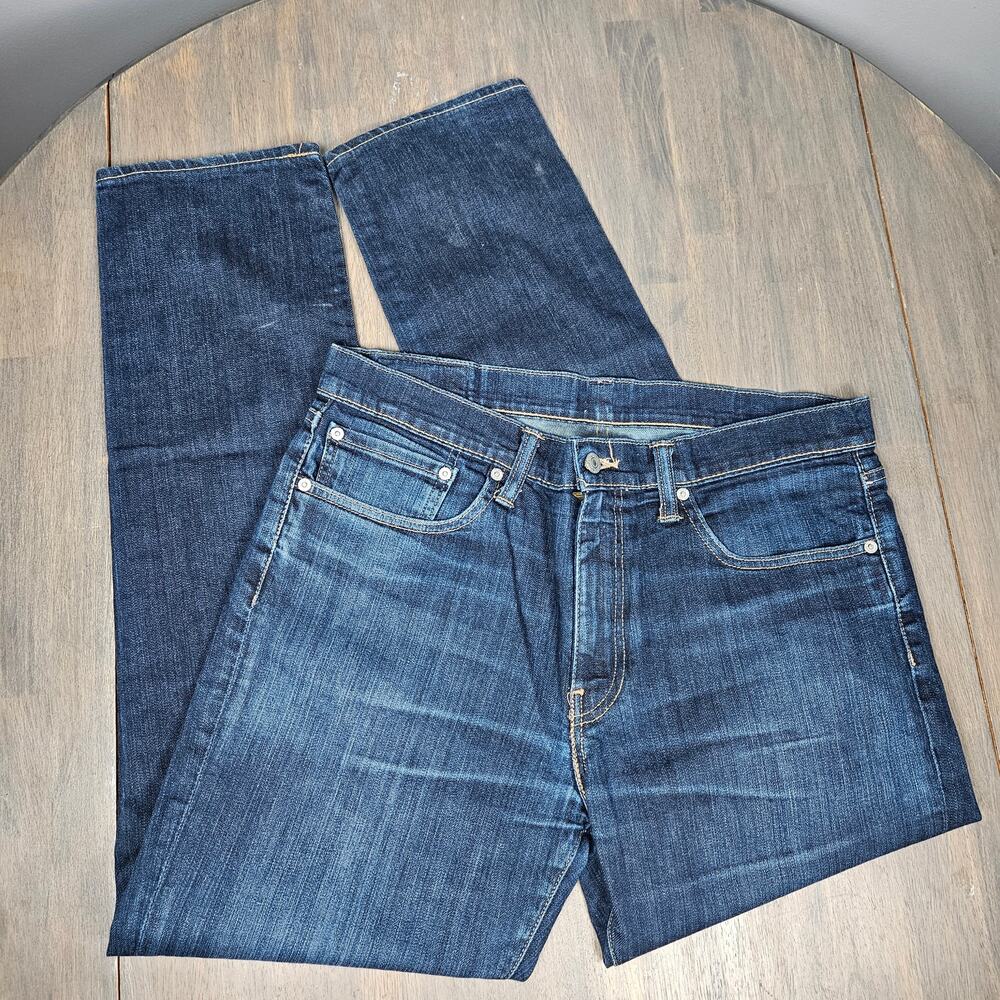 Levi’s Men’s 511 Slim Jeans W36 Blue Stretch Denim Dark Wash Casual Wear‎ Pants